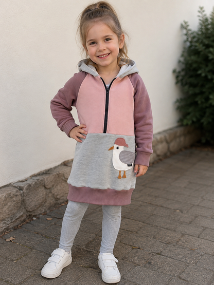 Outdoorhoodie Möve Gr. 6 - 110/116
