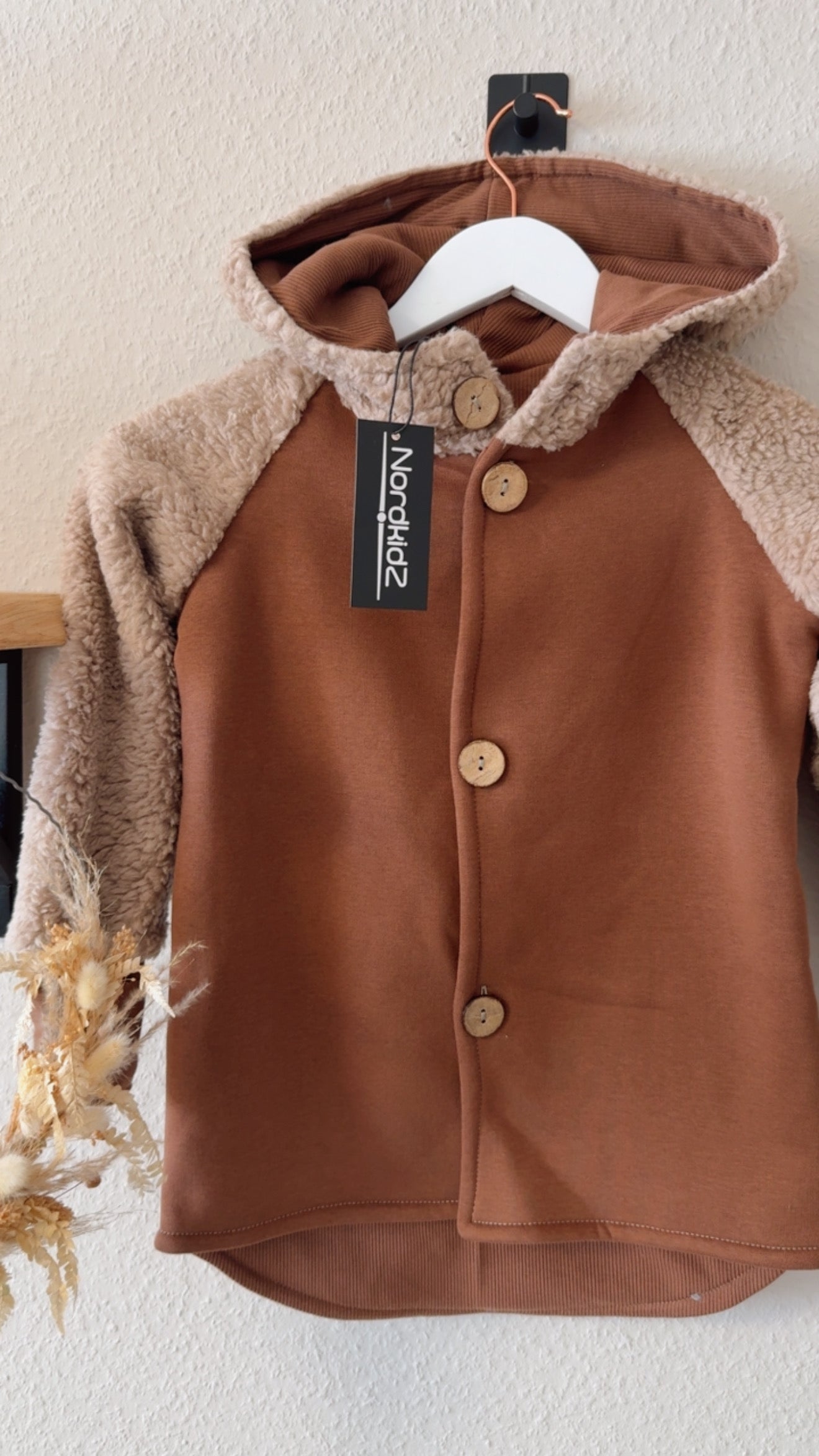 Kuschelige Frühlingsjacke mit Ente 110/116