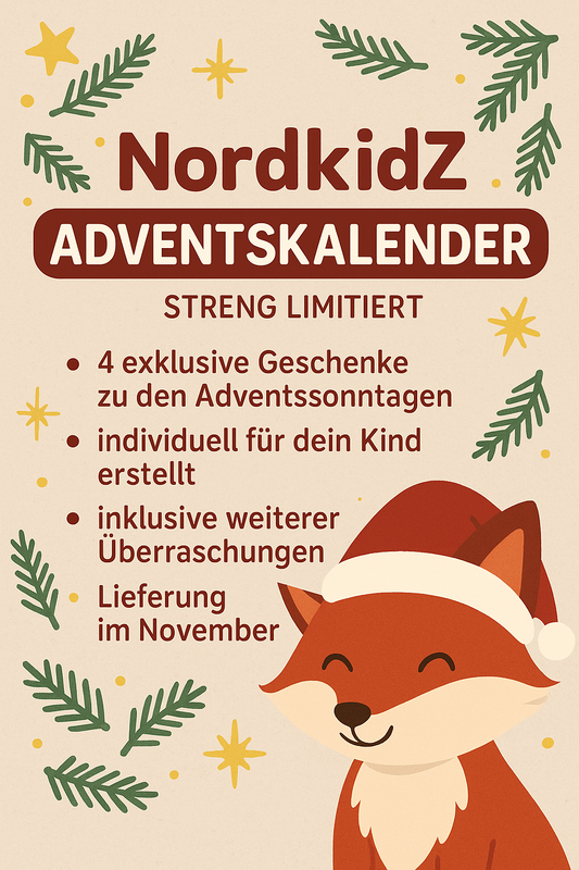 ✨ NordkidZ Adventskalender – Streng limitiert & liebevoll handgemacht 🎄✨
