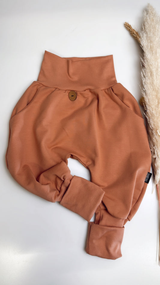🍂 leichte Mitwachsende Sweat-Knicker – Blush