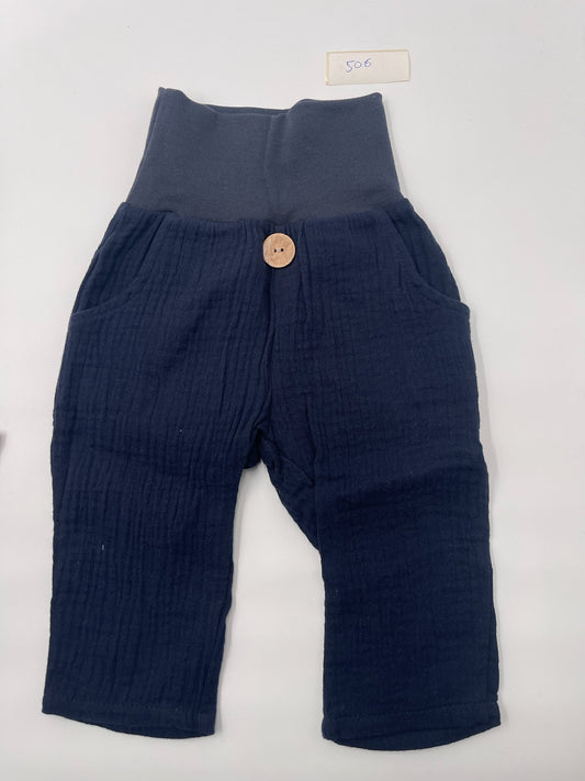 Musselin Chino - navy (506)