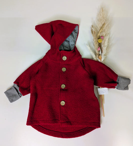 509 Walkjacke ungefüttert - Rot