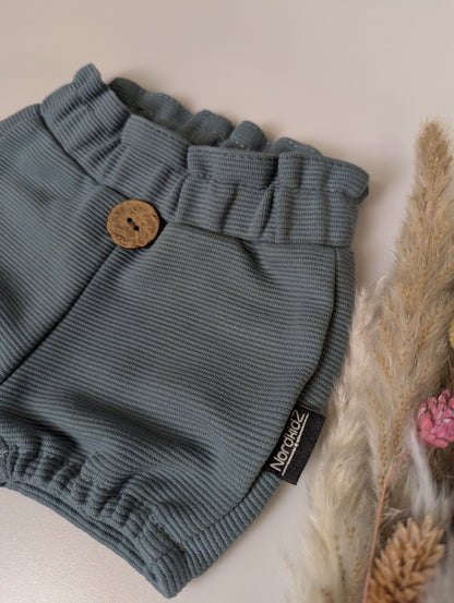 82 Rib-Bloomers "Paperbag-Bündchen" - Jade